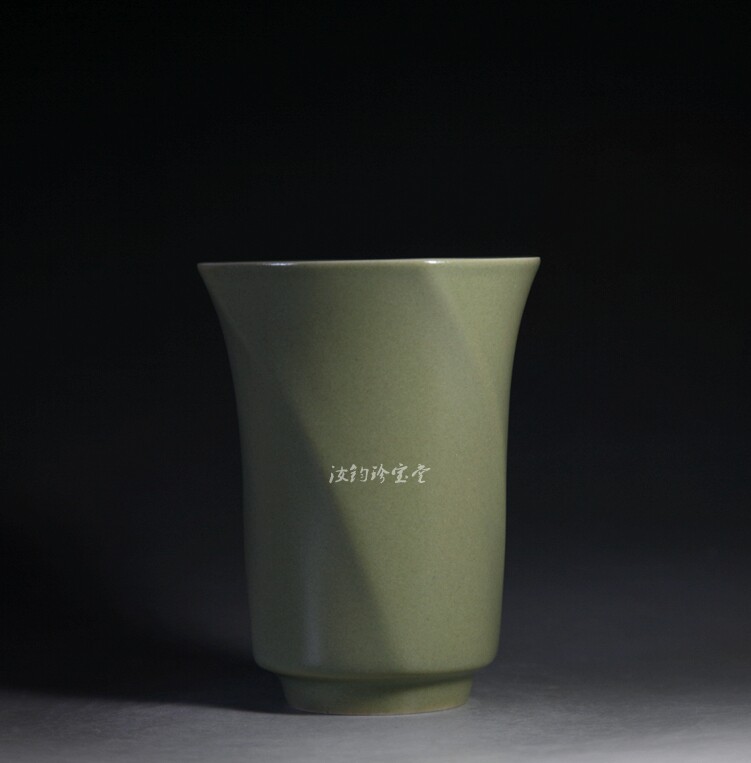 Lu Jun Kiln Secret Color Tallow Tea Powder Glaze Magnolia Cup Lu San Coal Burning