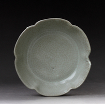 Meng Yusong Early R&D Glaze Test Burn Products Ru Porcelain Rice Yellow Glazed Sunflower Wash