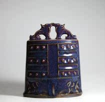 Miao Zongxian coal burning Jun porcelain warfare State bronzes Bronze Ware Drum Nails Chime Belu Ancient Shelf Text