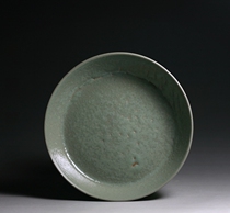 Qingliang Temple Ru Kiln Secret Color Sky Green Glaze Pen Wash Li Zhiqiang Early Chai Burning Ru Porcelain