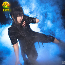Man Show Final Fantasy 15cos Noktis Lucis Galam cosplay suit custom t-shirt shoes