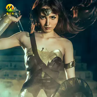 Man show Wonder woman cos costume upgraded version of Diana halloween performance costume Movie COSPLAY costume