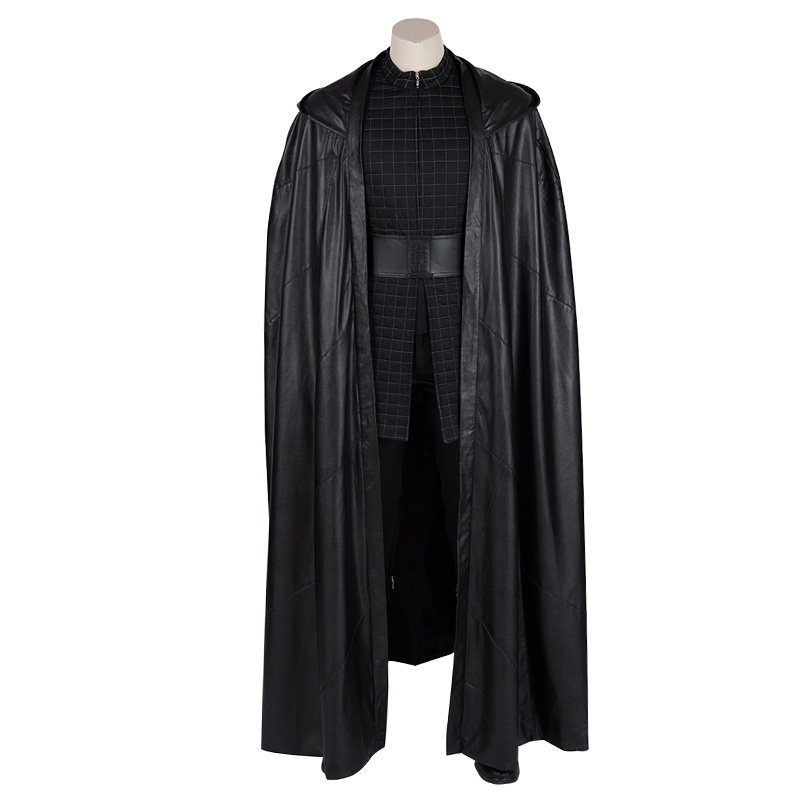 Man Show Star Wars 9 Skywalker Rise Kay Loren cos Suit Black Samurai cosplay Full Menswear