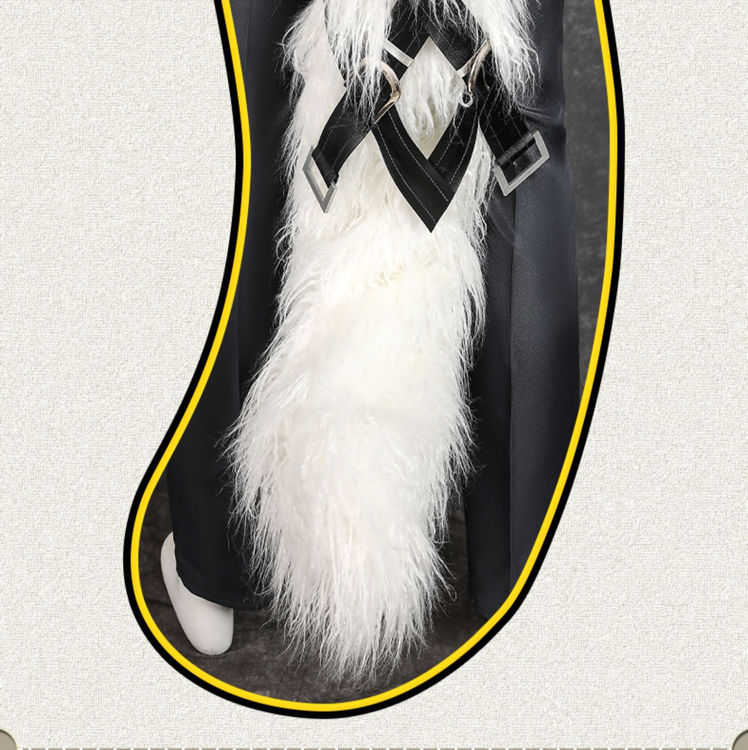 Lycaon Cosplay Kostüm Zenless Zone Zero Victoria Hausmeister Halloween Cosplay Fur Head Cover Tail 169