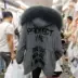 Quần áo mùa đông 2018 trở lại sequin pike big fur cổ áo dụng cụ cotton dày áo dài dây rút eo áo khoác cotton áo phao đôi nam nữ Bông
