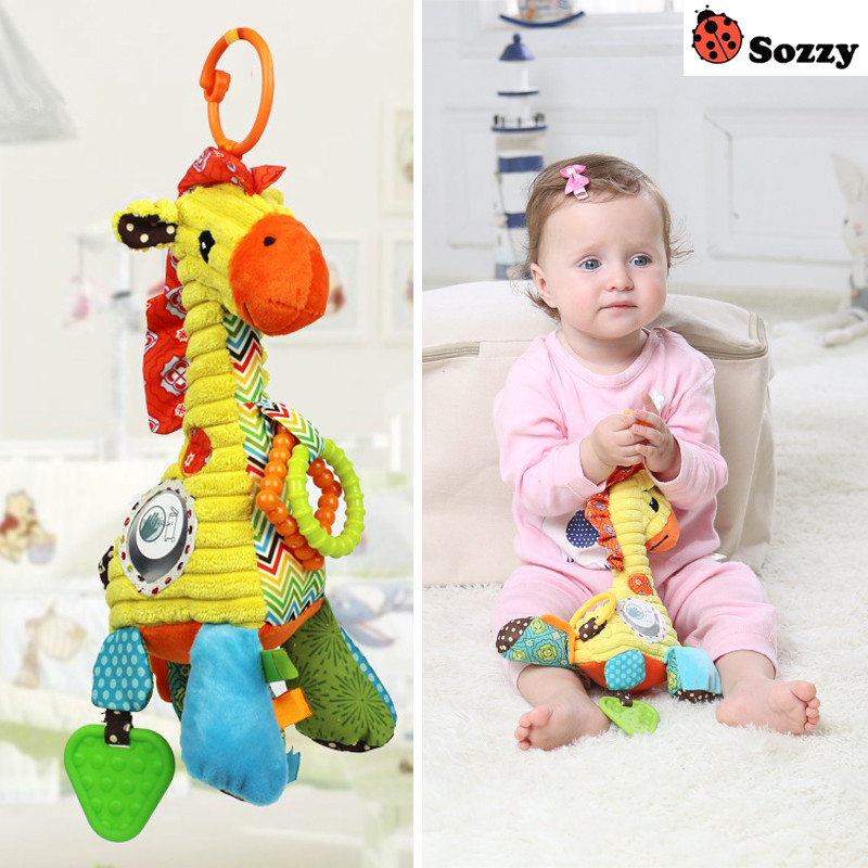 American Sozzy Giraffe Soothing Music Pull Bell Baby Nightbell Baby Toy Hanging Hanging Hanging Bell