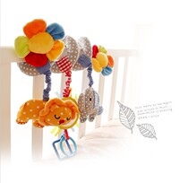 SOZZY crib around bed bell plush 0-1-year-old newborn baby bed hanging for 3-6-9-12 months appeasement toy