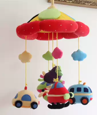 Car airplane baby bedside bell music box Music rotating bedside music Bell bed pendant car pendant baby toy gift