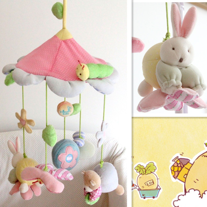 Baby Bell Spring morning of the octave box music revolves bedchair music bell hanging bell cloth toy gift