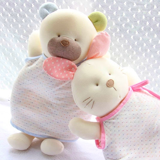 Baby pillow 0-1 year old newborn anti-deviation head correction baby shaped pillow organic cotton protective pillow supplies