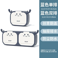 Одинарная дверь синяя + двойная дверь синяя