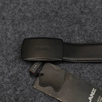 [品牌男装正品商务头层牛皮蹄扣腰带高端真皮休闲皮带18DPD04701]