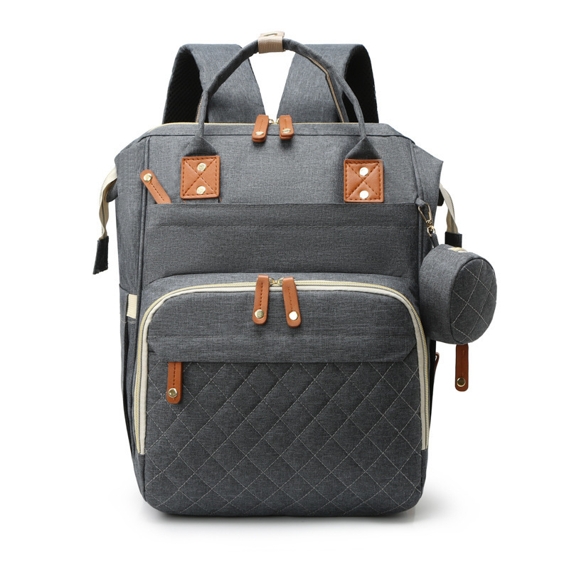 New Style Mommy Bag, Large Capacity, Portable Baby Bag, Waterproof Embroidered Pacifier Bag, Lightweight Backpack for Outings, Mother and Baby Bag