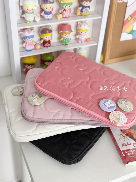 Cute Cartoon Rabbit 11-inch iPad Pro Tablet Liner Bag 14-inch Laptop Protective Bag Storage Bag