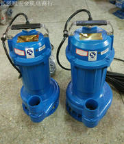 Lingxiao pump WQ7-15-1 1KW sewage submersible electric pump WQ15-9-1 1KW three-phase sewage pump