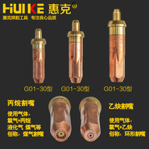 Full 30GB GO1-30 cutting nozzle ring acetylene nozzle propane plum blossom cutting nozzle