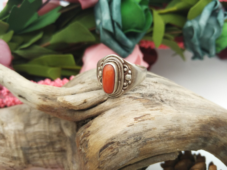 Old silver ring old objects collected in Tibetan and old silver ring Gananang Tibetan area