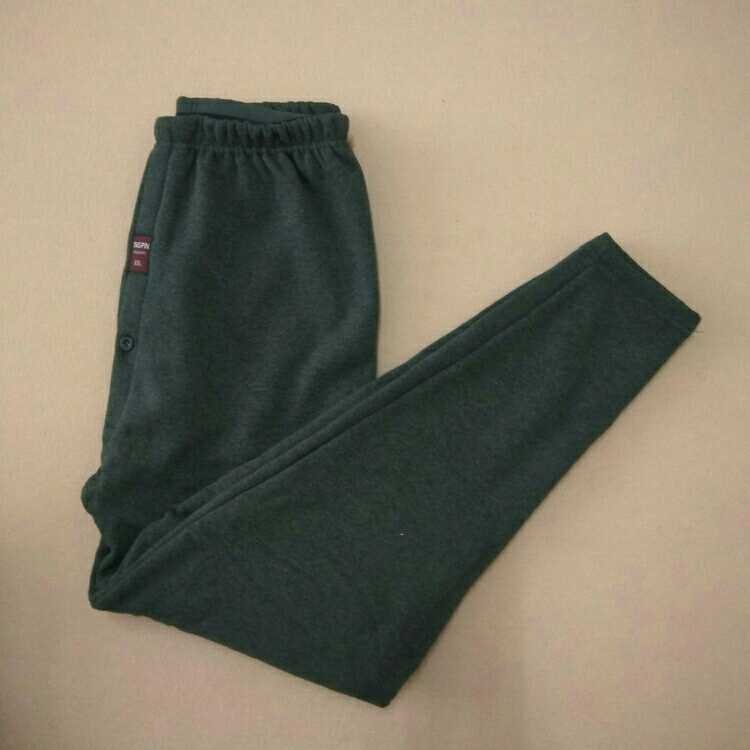 Mùa đông nam và nữ cộng với chất béo quần lớn kích thước ấm cotton dày cộng với nhung lỏng mùa thu ấm quần cotton trung niên quần giữ nhiệt cao cấp nam nữ