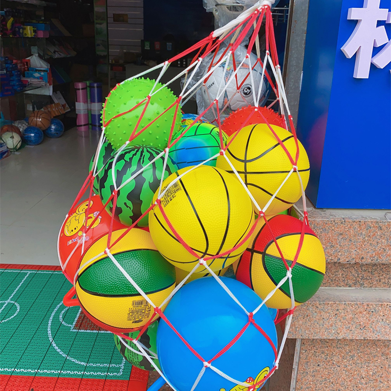 Big ball packs basketball tennis big capacity bag coarse nylon tennis bag soccer volleyball ball ball ball ball pocket bag