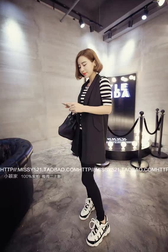 Mùa xuân 2018 mới không tay vest vest phiên bản Hàn Quốc cỡ lớn là vest mỏng vest vest nữ dài thời trang công sở hàn quốc