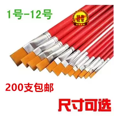 Shanghai nylon oil painting pen row pen Paint watercolor pen Graffiti brush Plaster brush Art supplies painting direct sales