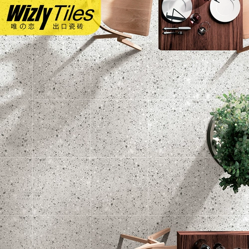 Foshan Tile 600x600 Trip All -porcelain Красочный водный мельница, прозрачная линия, ресторан, ресторан Ins ins wind net, красные плитки