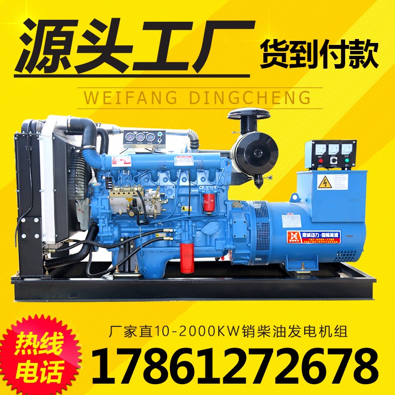 Weifang 100KW Kilowatt Diesel Generator Plant Direct Sales Breeding Hotel Site-Taobao