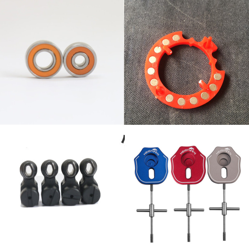 Light Wei Small Yellow Wheel Retrofit Accessories Ceramic bearing wire gauge brake stable ring unloading force alarm shallow wire cup