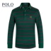Mùa thu 2018 Mới Paul Áo thun dài tay chính hãng cho nam Áo sọc mỏng Áo thoáng khí Áo thun nam áo polo Polo