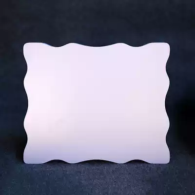 Korean crystal board sealing edge strip board painting porcelain Rafi blank board Cairamina 10 inch Yamic AB glue factory