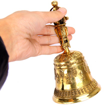 Buddhist instruments copper hand rattle pure copper bell Buddhist supplies Taoist instruments Buddha bells copper bell