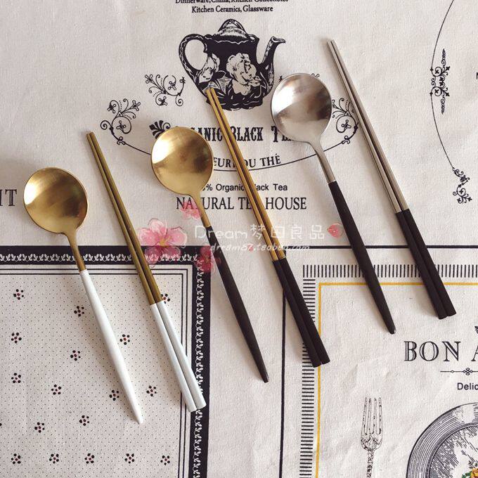 Dream Fields Good Products] stainless steel mirror chopsticks in stainless steel mirror