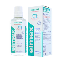 Original imported elmex anti-sensitivity mouthwash 400ml repair teeth sensitive tone fresh to remove teeth stains without alcohol