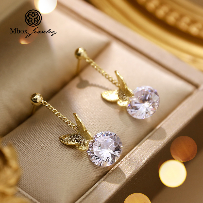 Ear needle 2021 New Tide eardrop temperament suitable for round face thin light luxury temperament atmospheric Advanced Ear Acupuncture