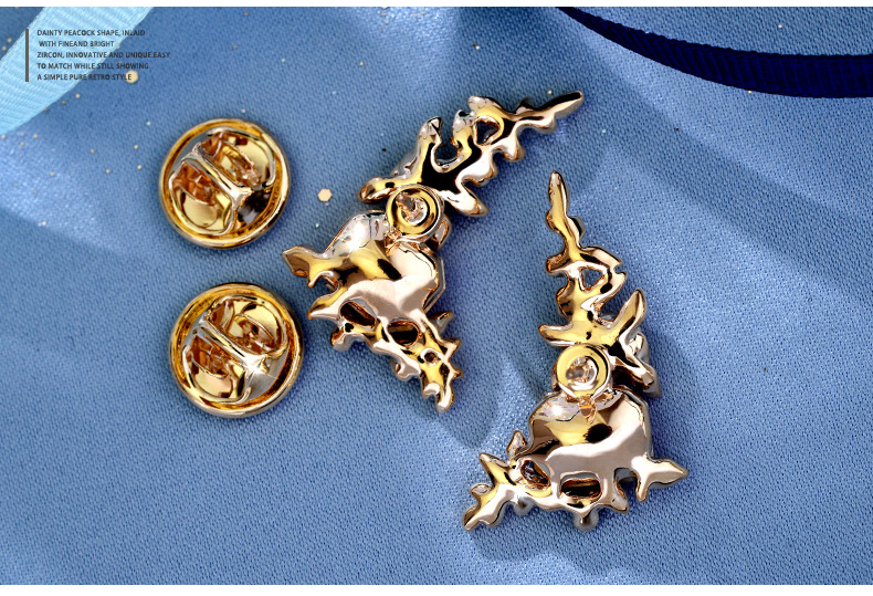 Broche femme MBOX en cristal autrichien - Ref 1187465 Image 11