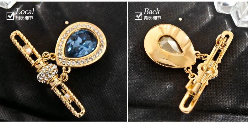Broche femme MBOX en cristal autrichien - Ref 1187468 Image 21