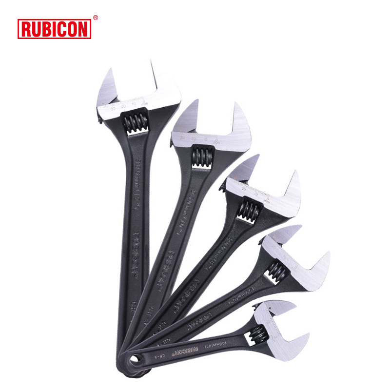 Japan imported Robin Hood Rubicon chrome vanadium steel belt scale RAP-004 6 8 10 12 inch movable wrench