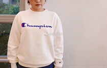Japan Direct Mail Mail champion grass letters logo plus velvet clothes men and women pass