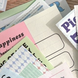 Круглосуточный магазин, книга с наклейками, милый женский журнал, наклейка, английский, планировщик