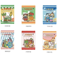 Кремовый белый круглосуточный магазин