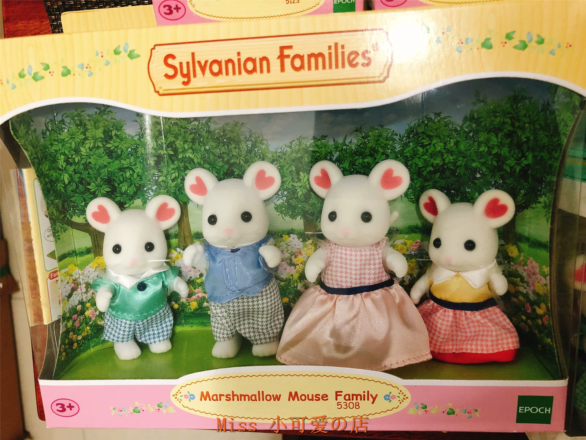 Новый магазин на год Крысы Sylvanian Families Маршмэллоу Крыса Белая Крыса Хомячок