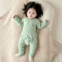 Зеленый детский хлопковый комплект