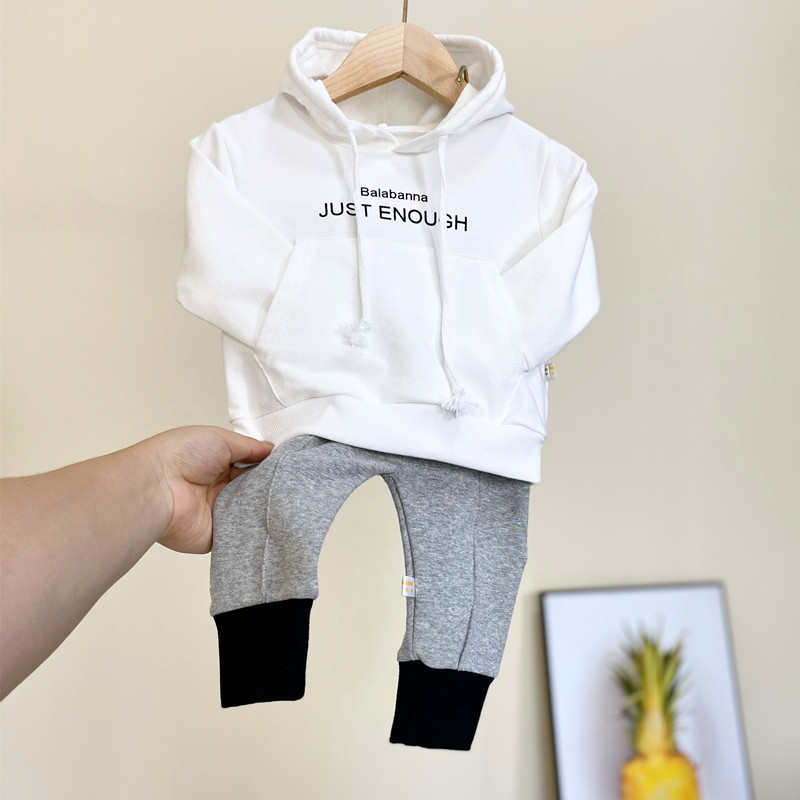 Male And Female Baby Spring Autumn Season Suit Children Foreign Palate Children Dress Children Pure Cotton Children Clothes Children's Tide Clothing