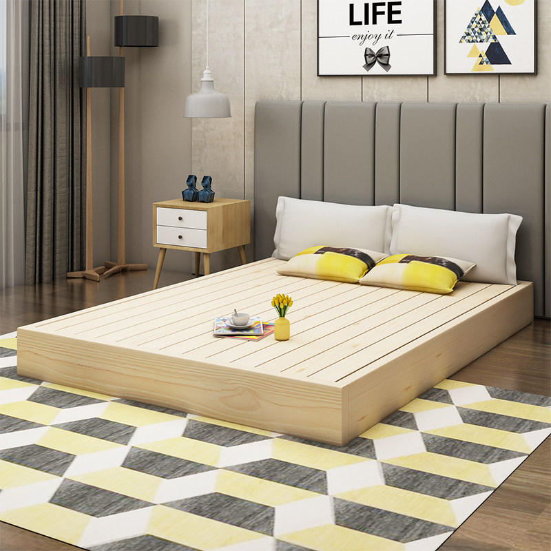 Set to be added hardwood mattress solid wood plate protective waist 1 5 bed plate double bed shelf 1 8 m Hard mat dream thrice tatami