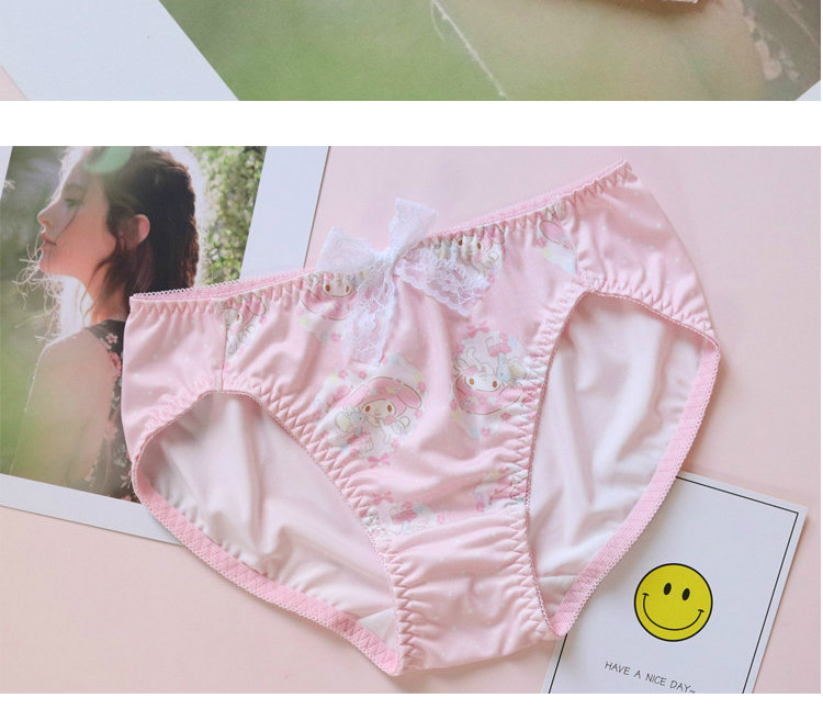 Em gái mềm mại cô gái hoạt hình đồ lót nữ dễ thương Nhật Bản phù hợp ngọt ngào Lolita điên thỏ thỏ tai đồ lót áo tắm