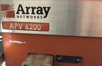 Adapting Array APV6200 machine APV 6200 power APV-6200