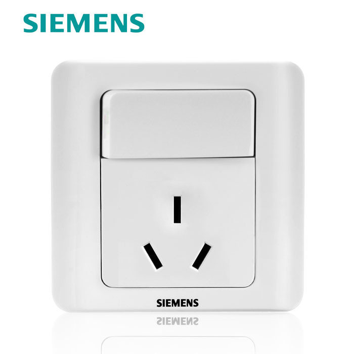 Siemens Switch Panel Siemens Vision White Opens 16A Three - hole Air Conditioning Switch