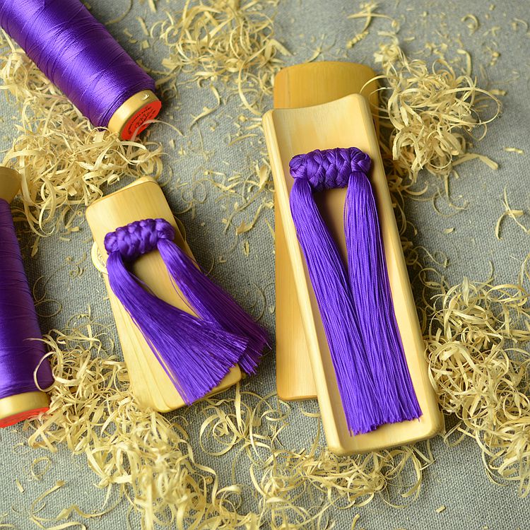 Pure handmade adult practice board Lotus bamboo board purple red