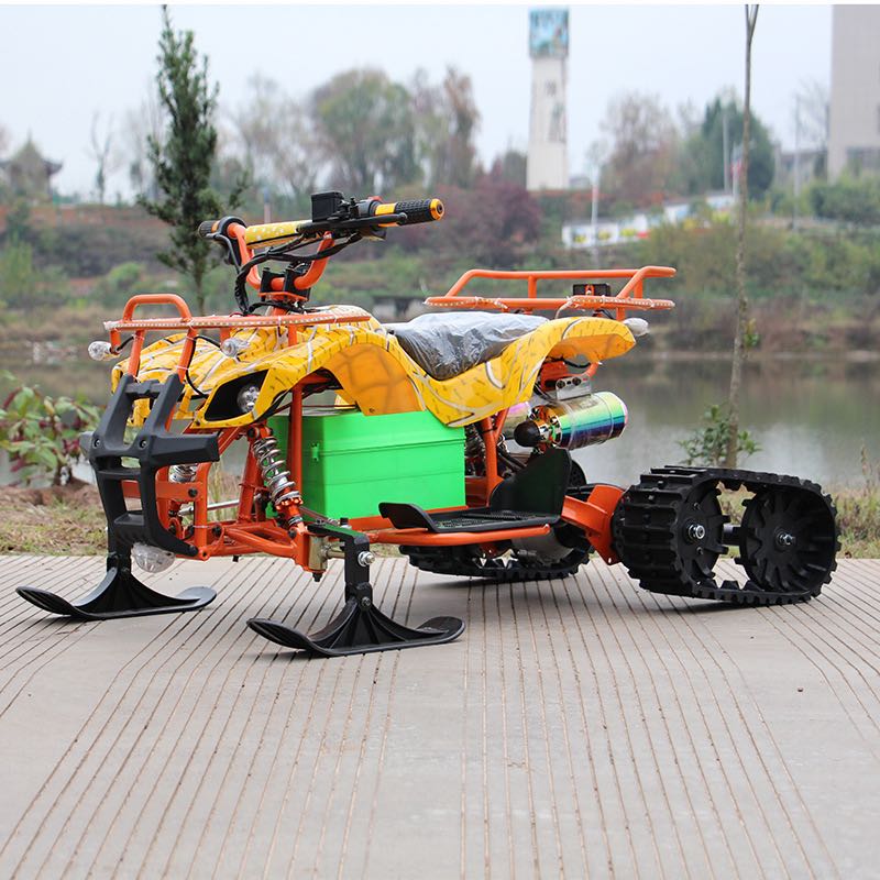 Little Bull Snowmobile Ice motor bike ATV Sled car Ski car Ice Snowmobile