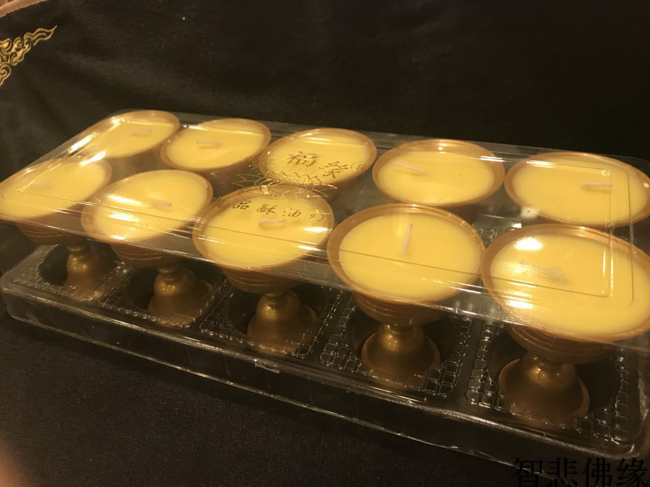 Buddhist supplies 8 hours 10 ghee lamp for the Buddha lamp Changming light candle for the lamp